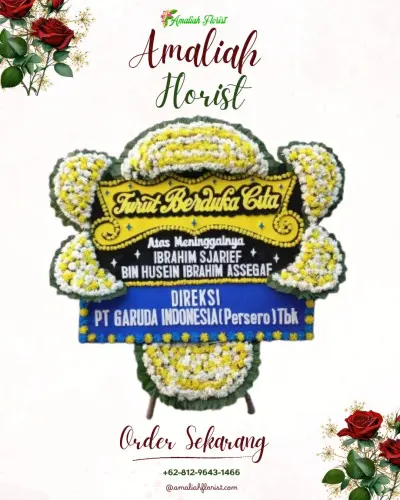 Papan Bunga Duka di Sambongpari